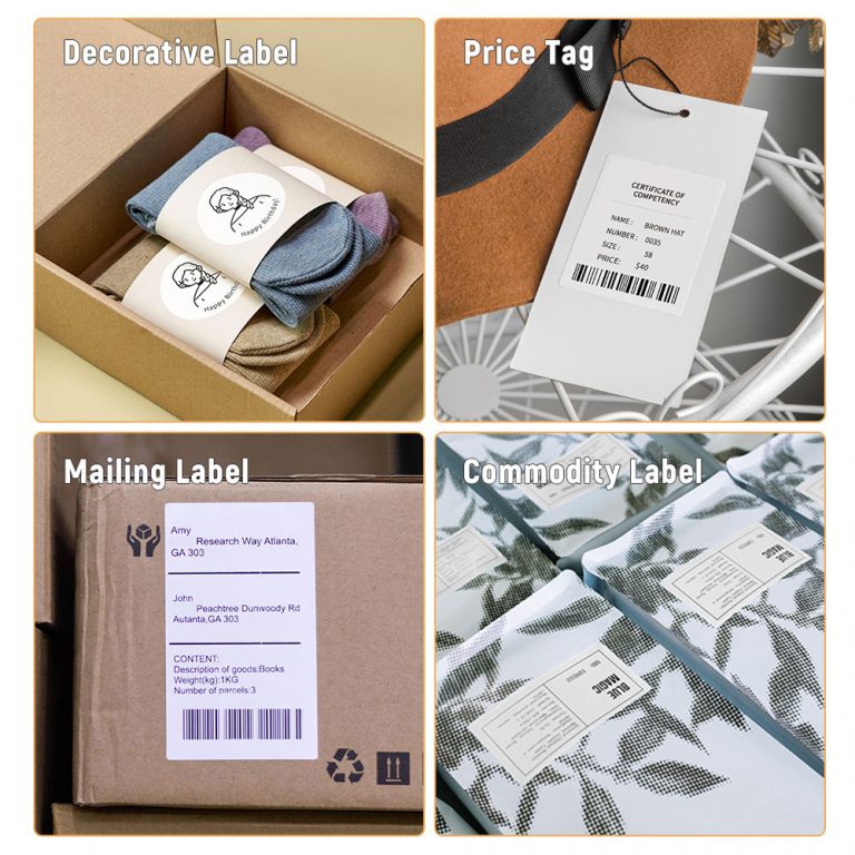 Am 243bt Shipping Label Printer Aimo