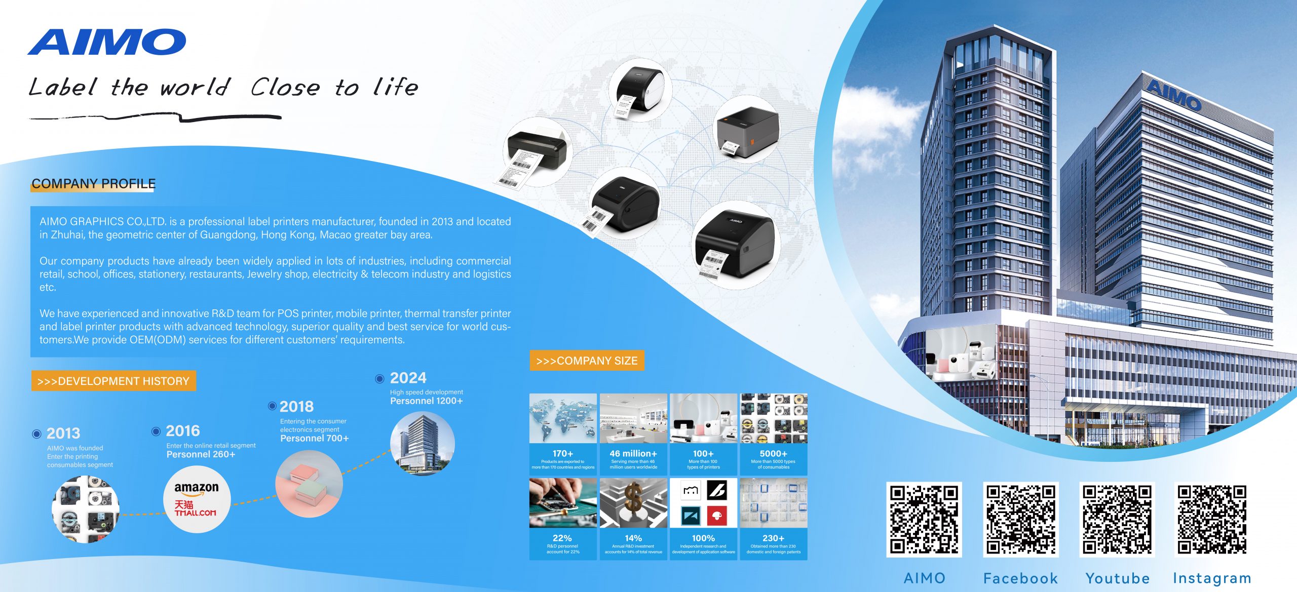 thermal label printer manufacturer