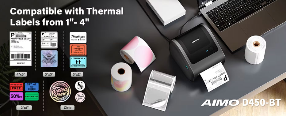 D450BT Label Maker /AIMO