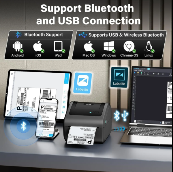Bluetooth Label Printer /AIMO