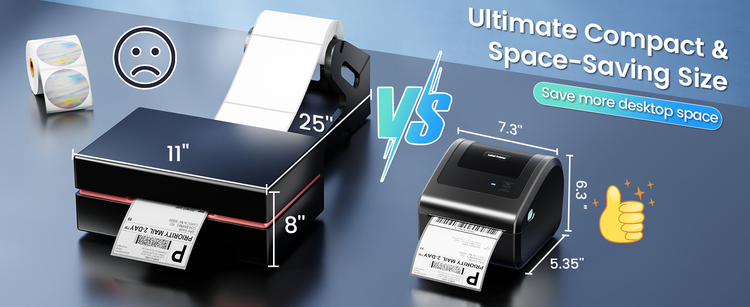 D450BT Compact Desktop Shipping Label Maker