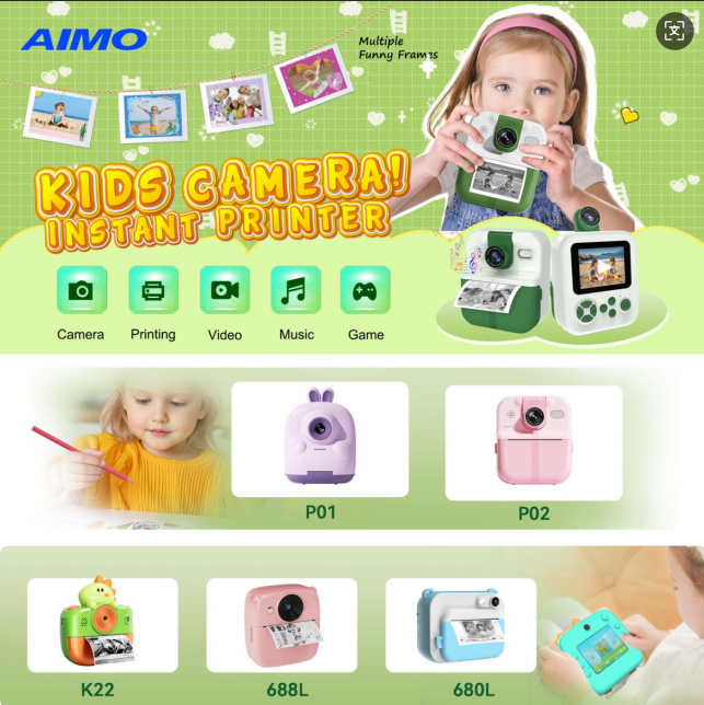 KIds printer 、AIMO