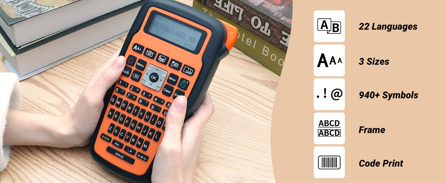 E1000 PRO cable label printer​