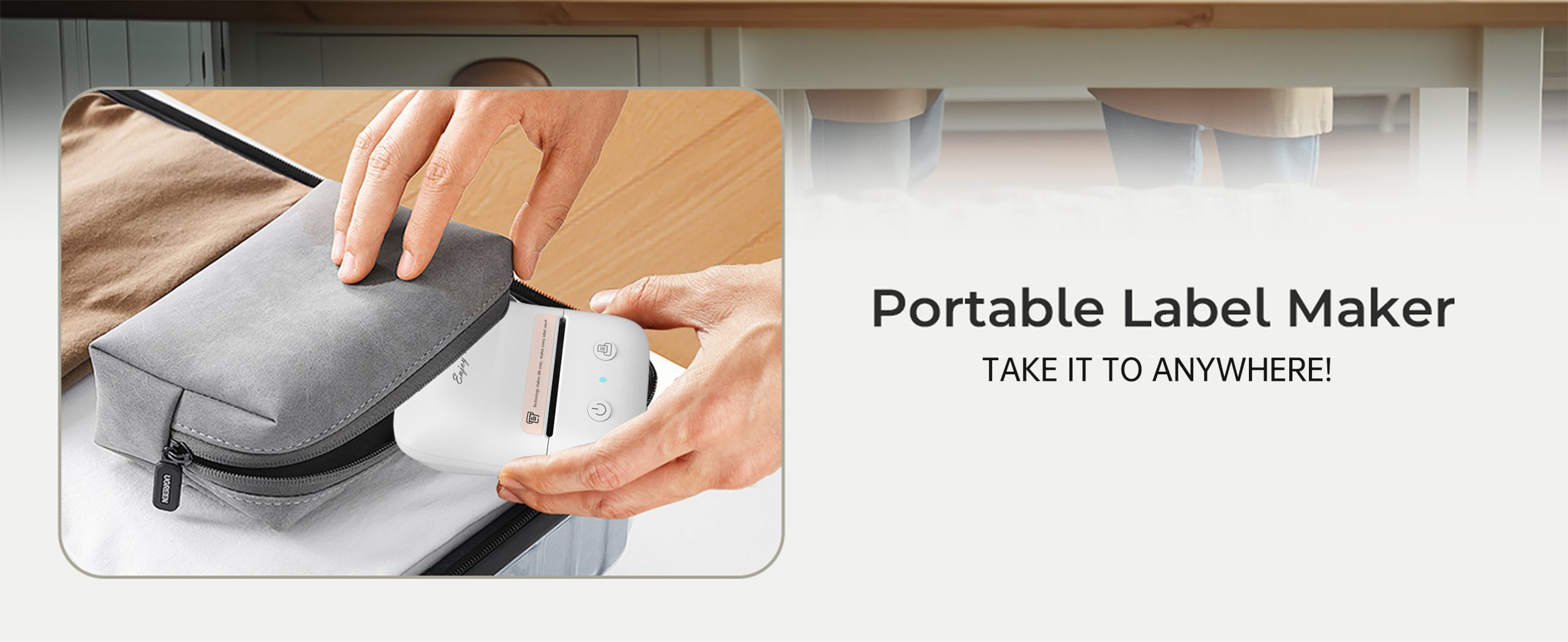 Portable label printer--AIMO M122 PRINTER 