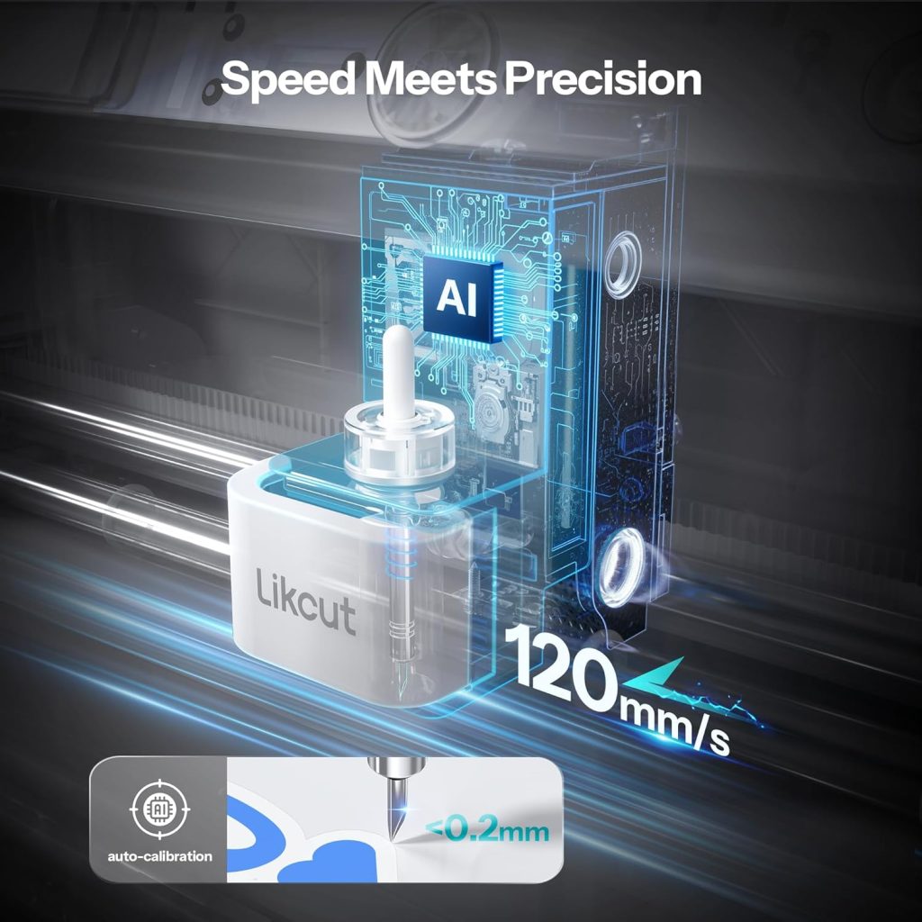 LIKCUT S41 Cutting Printer with AI-Powered Auto-Calibration