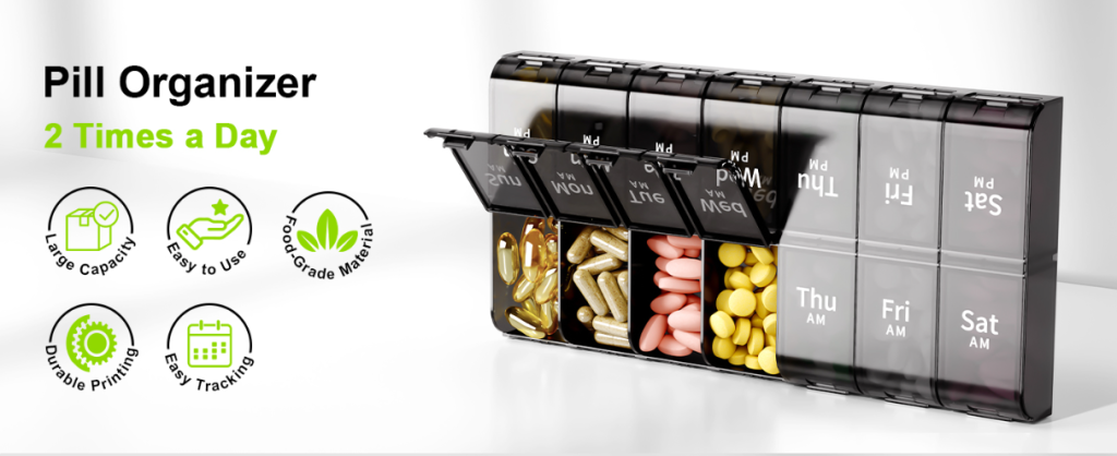 XL Large Weekly Pill Organizer XL Large Weekly Pill Organizer