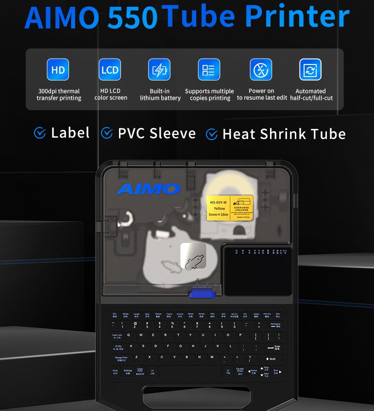 AIMO M550 Professional PVC Tube Printer