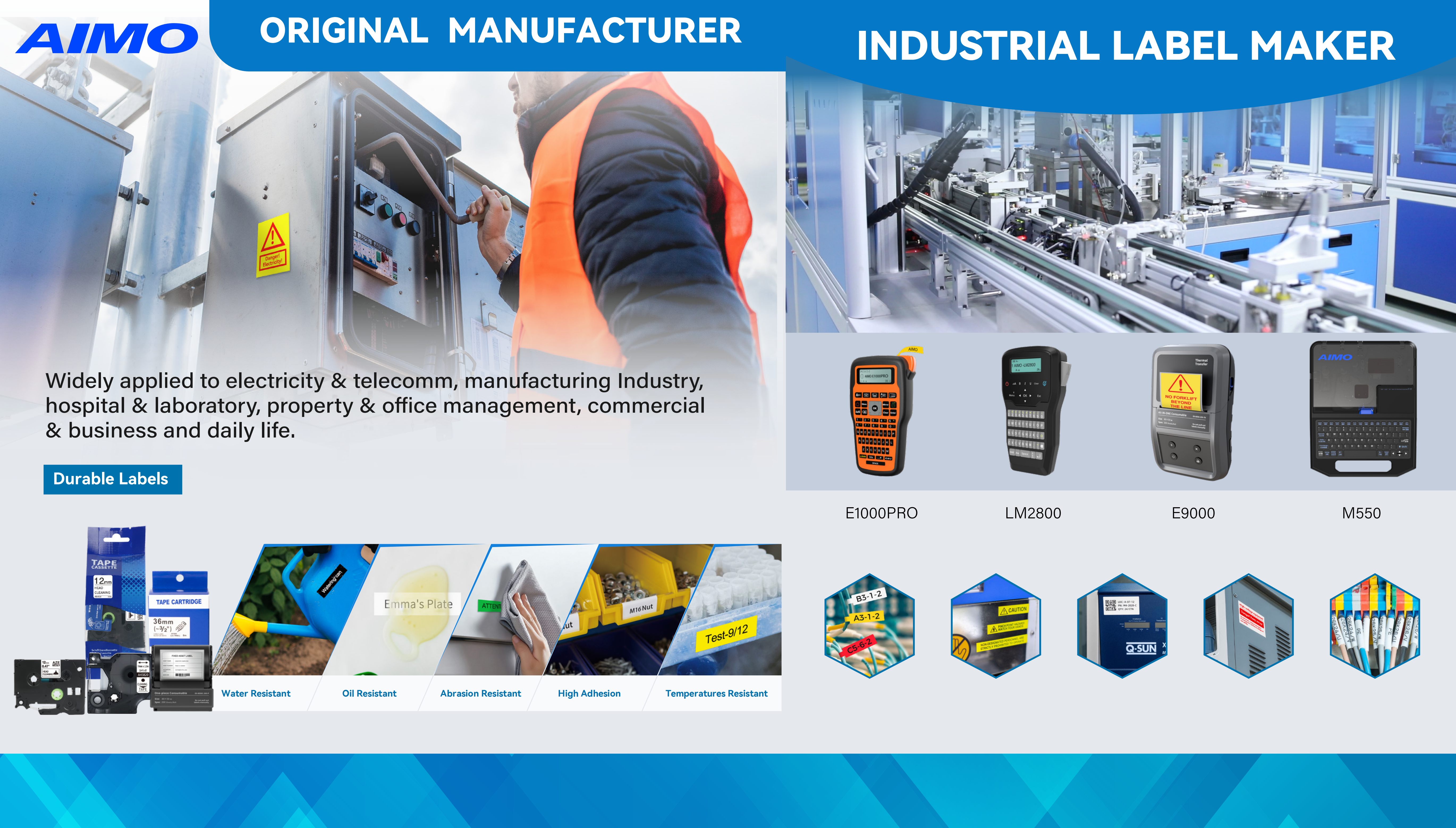 Labeling Solutions for the Telecommunications Cable Industry
