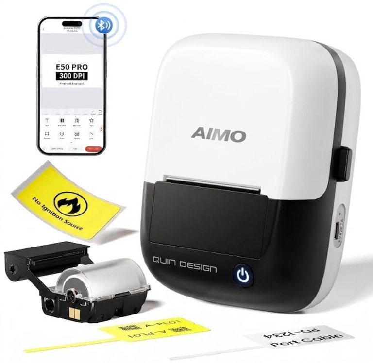 AIMO E50 Pro Industrial Thermal Transfer Label Printer
